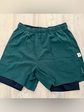Reigning Champ Men's Athletic Shorts in Green